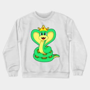 Snake King Crown Crewneck Sweatshirt